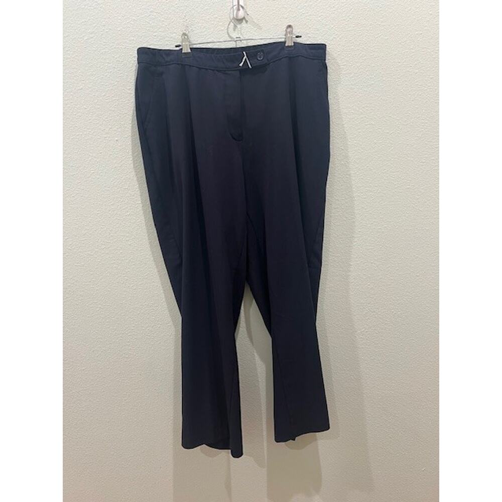 Investments Women's Size 16W Navy Dress Pants with side pockets